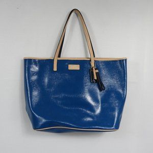 Coach No. H1344-F25028 Park Metro Patent Tote L637 EUC